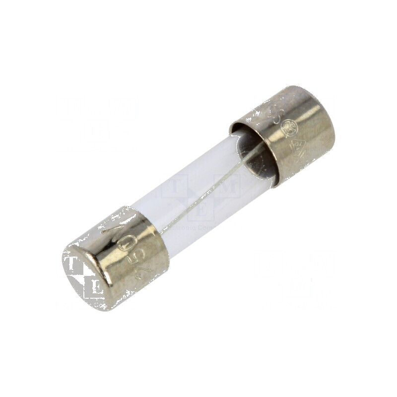Siguranţă cilindrică întârziere 2,5A 250VAC sticlă | Electronic-mag.ro | Componente Electronice