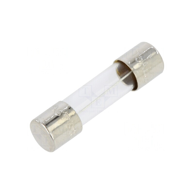 Siguranță cilindrică întârziere 5A 250VAC din sticlă | Electronic-mag.ro | Componente Electronice