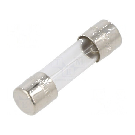 Siguranţă întârziere 500mA 250VAC 5x20mm alamă | Electronic-mag.ro | Componente Electronice