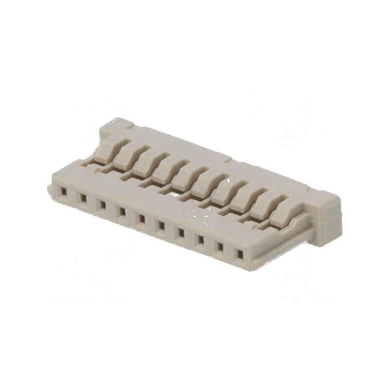 Conector cablu-placă DF14 mufă mamă drept | Electronic-mag.ro | Componente Electronice