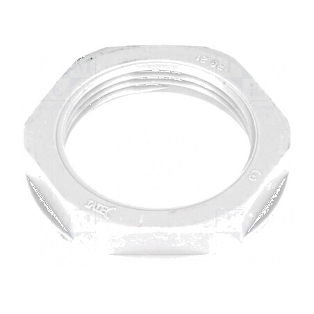 Piuliță PG21 poliamidă 36mm gri | Electronic-mag.ro | Componente Electronice