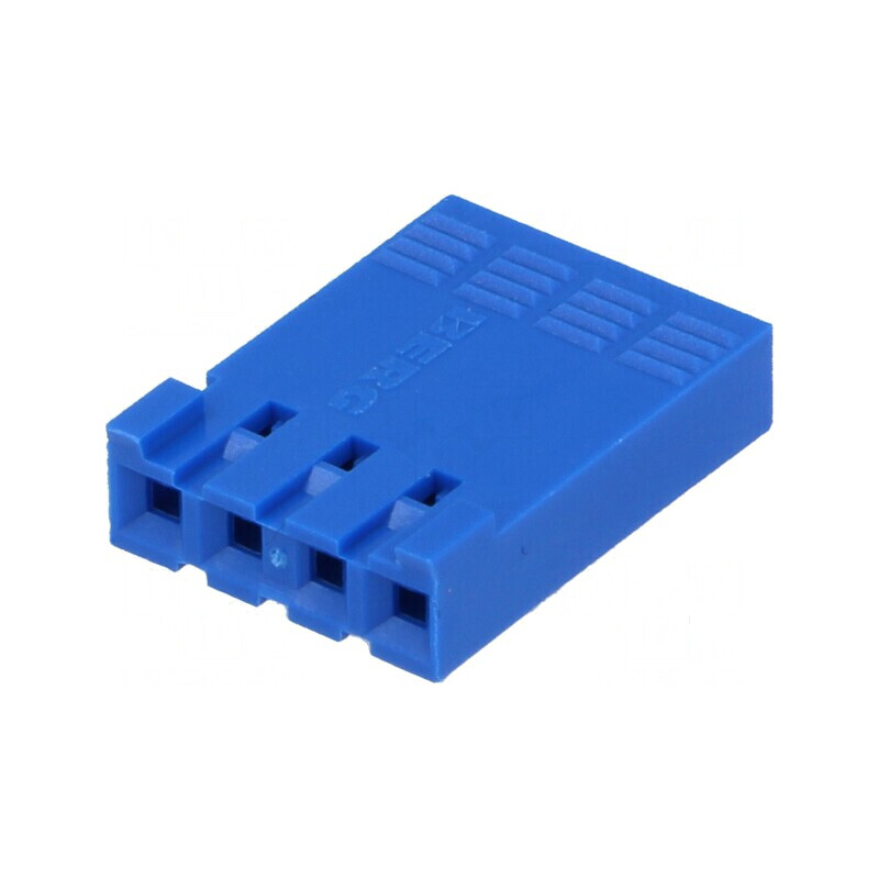 Conector cablu-placă mufă mamă PIN 4 fără contacte 2,54mm | Electronic-mag.ro | Componente Electronice