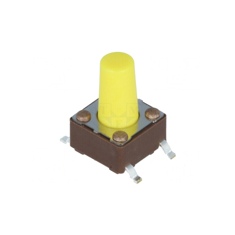 Microîntrerupător TACT SPST-NO 0,05A/12VDC SMT | Electronic-mag.ro | Componente Electronice