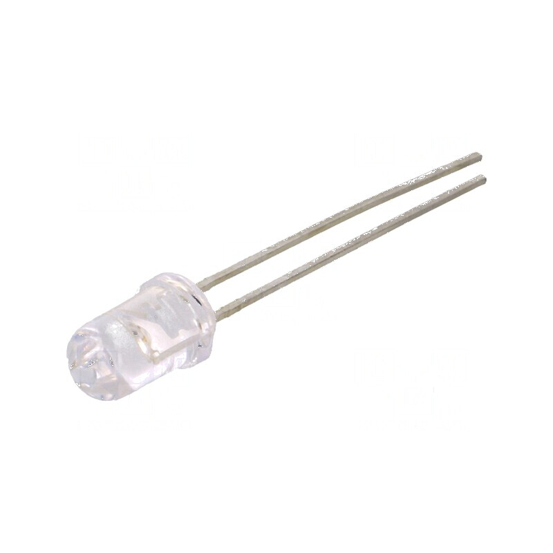 LED 5mm Albastru 520-3200mcd 30° Convex | Electronic-mag.ro | Componente Electronice