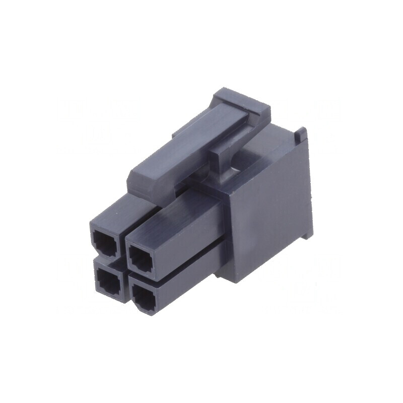 Conector cablu-cablu PCB mufă mamă Mini-Fit Jr 4,2mm 4 PIN | Electronic-mag.ro | Componente Electronice