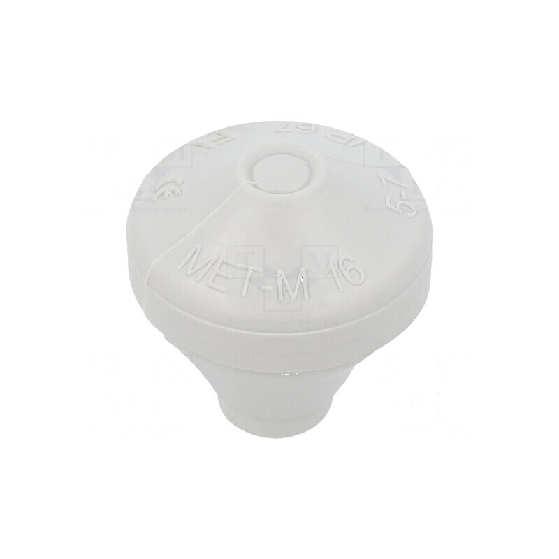 Manșon elastomer TPE gri 5-7mm IP67 MET-M | Electronic-mag.ro | Componente Electronice