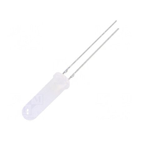 LED 5mm Alb Rece 500-750mcd 140° Convex | Electronic-mag.ro | Componente Electronice