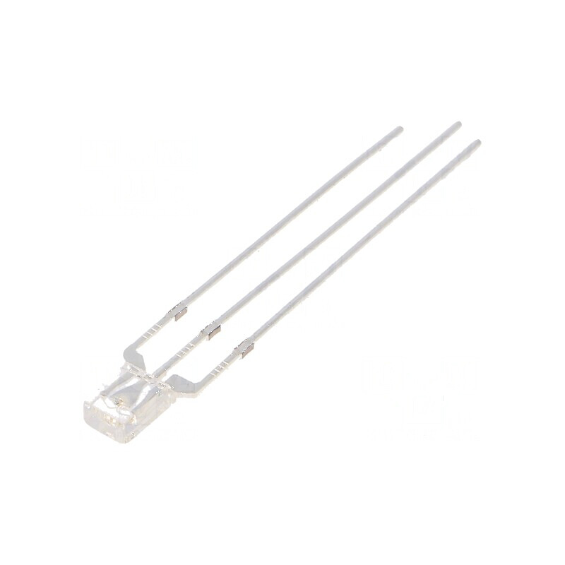 LED dreptunghiular 2x3,2x4,15mm bicolor galben/verde 100° | Electronic-mag.ro | Componente Electronice