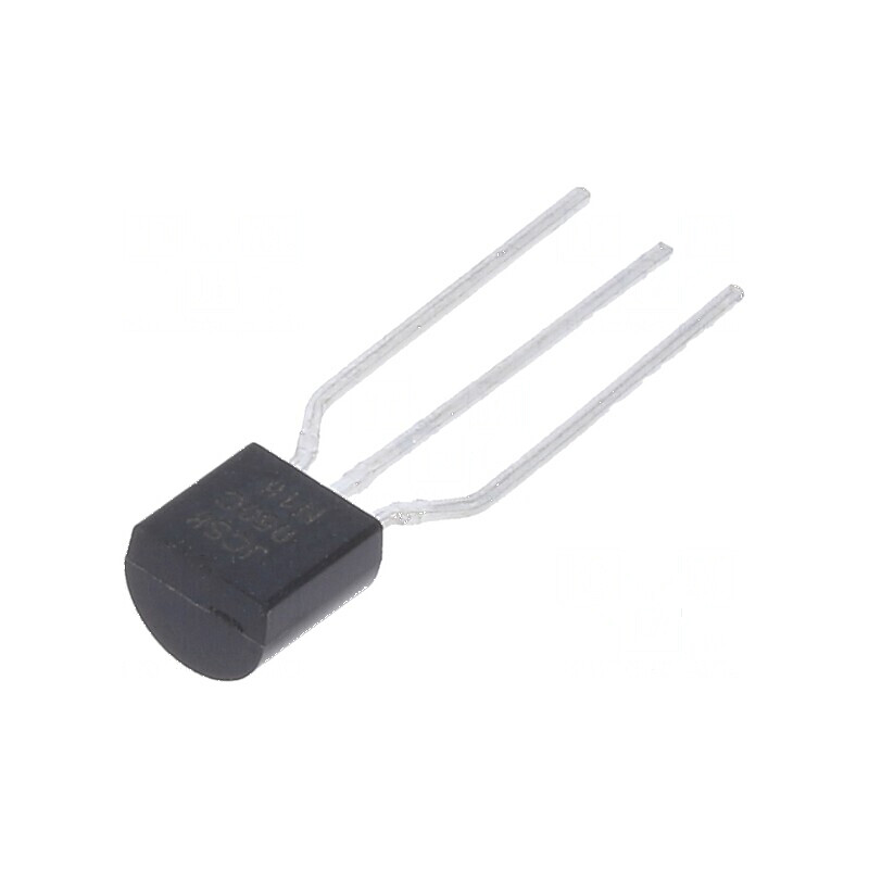 Tranzistor NPN bipolar 25V 1,5A 1W TO92 | Electronic-mag.ro | Componente Electronice
