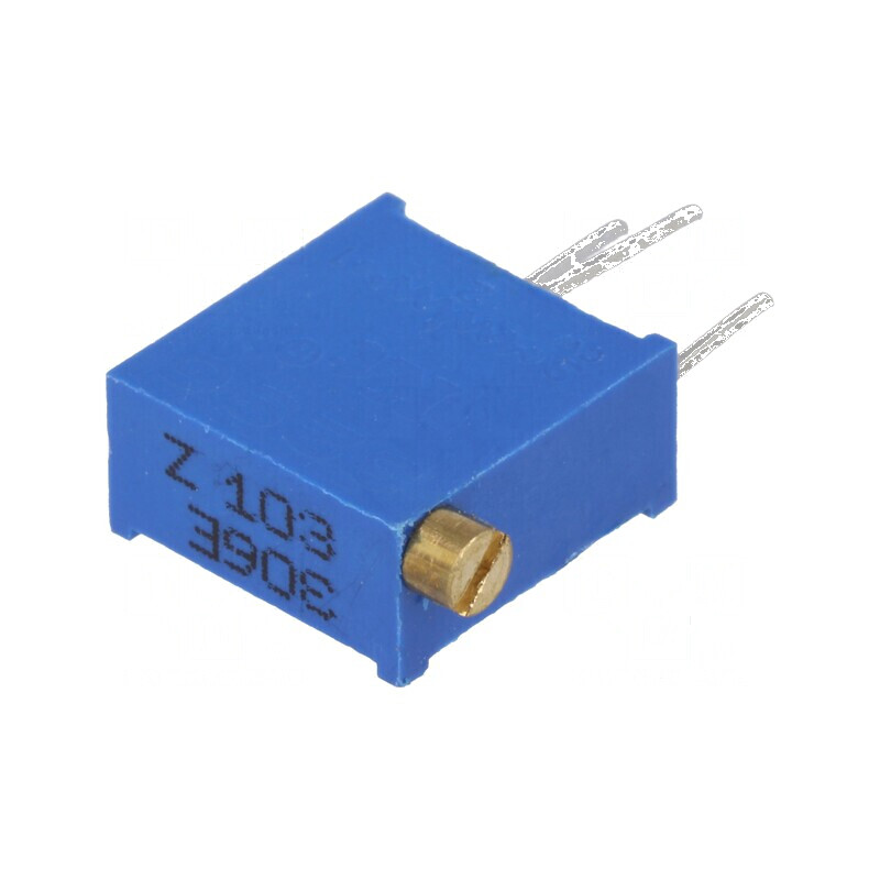 Potenţiometru THT 10kΩ 500mW Multitură ±10% | Electronic-mag.ro | Componente Electronice