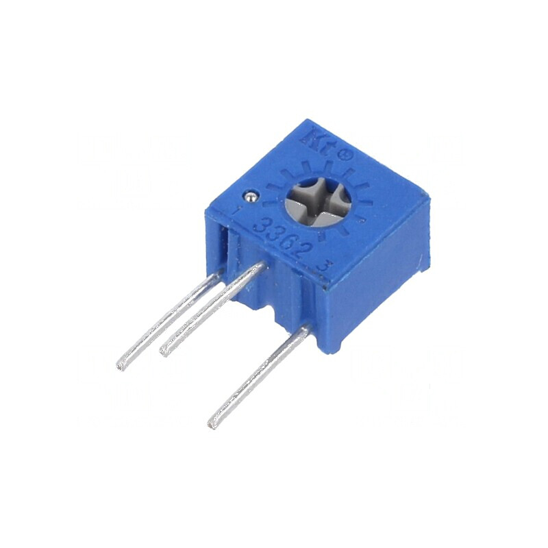 Potențiometru vertical 5kΩ 250mW de montare singură tură | Electronic-mag.ro | Componente Electronice