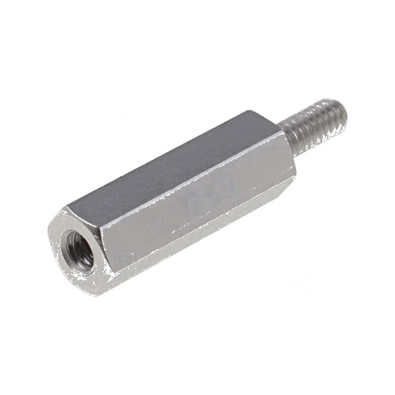 Piuliță distanțieră filetată 12mm M2 | Electronic-mag.ro | Componente Electronice