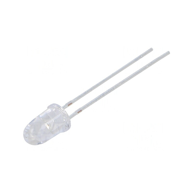 LED 5mm galbenă 5750-25000mcd 4° convex | Electronic-mag.ro | Componente Electronice