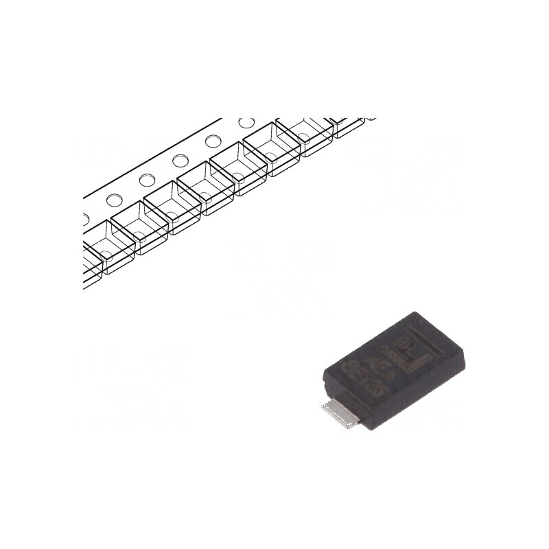 Diodă TVS 600W 6,7V 65,3A Unidirecțională DO221AC | Electronic-mag.ro | Componente Electronice