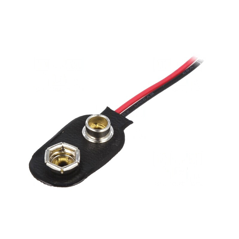 Conector 6F22 cu cablu de 150mm | Electronic-mag.ro | Componente Electronice