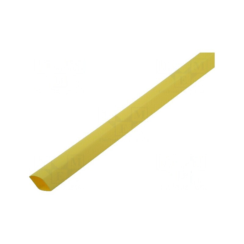 Manșon termocontractabil 2:1 6,4mm 1m galben | Electronic-mag.ro | Componente Electronice