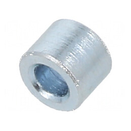 Manșon distanțier cilindric oțel zinc 3mm, Diam.ext: 4mm | Electronic-mag.ro | Componente Electronice