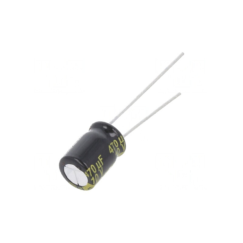 Condensator electrolitic low ESR THT 470uF 10VDC 8x11,5mm | Electronic-mag.ro | Componente Electronice Condensator electrolitic low ESR THT 470uF 10VDC 8x11,5mm | Electronic-mag.ro | Componente Electronice