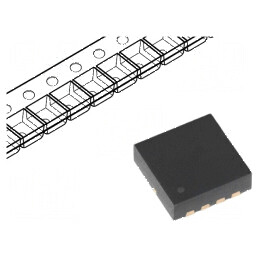 Tranzistor P-MOSFET unipolar 20V 7.2A 2.1W PQFN 3.3x3.3 | Electronic-mag.ro | Componente Electronice