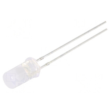 LED 4,8mm portocalie 750-1120mcd 120° plat | Electronic-mag.ro | Componente Electronice