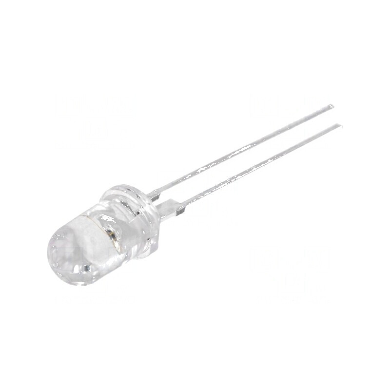 LED 5mm Albastru 25000-30000mcd 15° Convex | Electronic-mag.ro | Componente Electronice