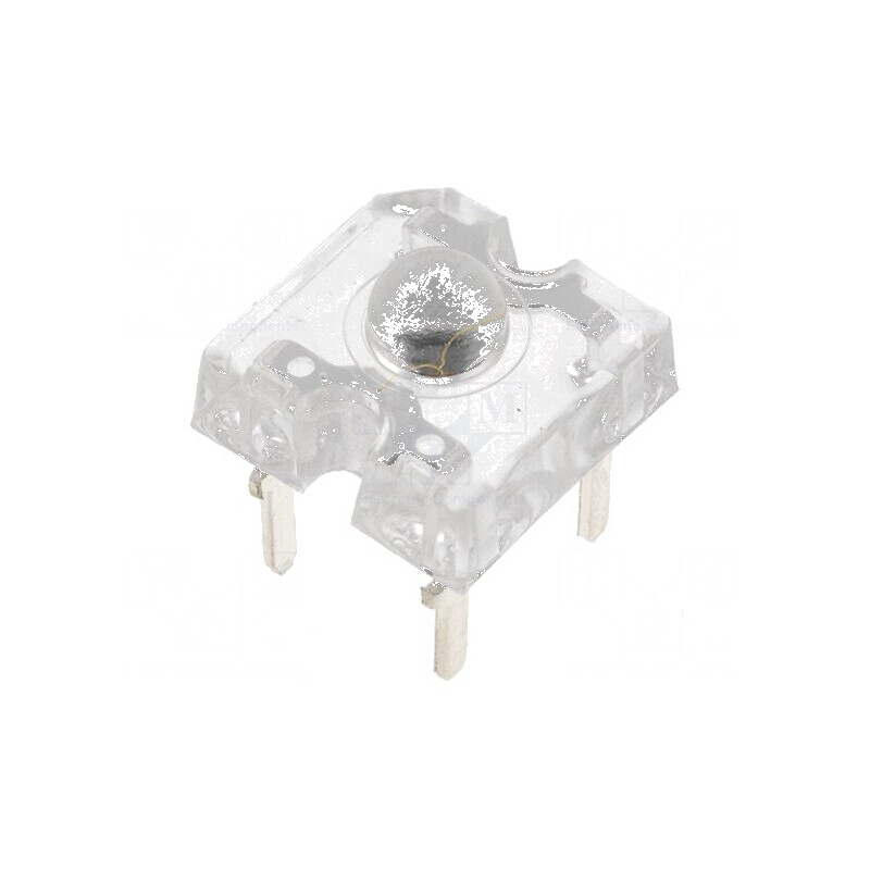 LED Super Flux galben 7,62x7,62mm 2500÷5000mcd 60° 20mA | Electronic-mag.ro | Componente Electronice