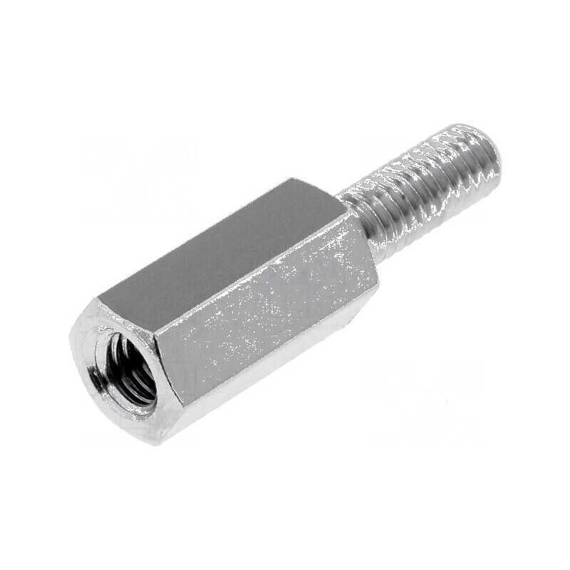 Piuliță distanțieră filetată 10mm M3 | Electronic-mag.ro | Componente Electronice
