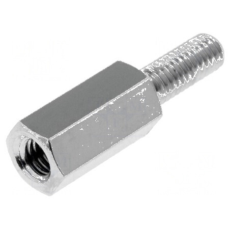 Piuliță distanțieră filetată 10mm M3 | Electronic-mag.ro | Componente Electronice