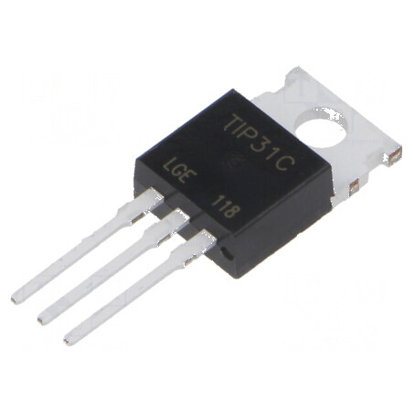 Tranzistor NPN bipolar 100V 3A 2W TO220 | Electronic-mag.ro | Componente Electronice