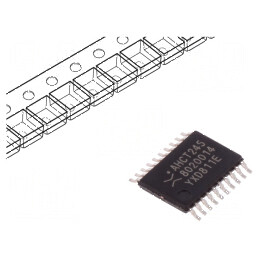 Transceiver digital de bus IC 8 CMOS TTL SMD TSSOP20 AHCT | Electronic-mag.ro | Componente Electronice