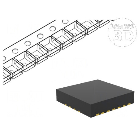 IC digital DHXQFN16 2÷6VDC -40÷125°C bandă rolă | Electronic-mag.ro | Componente Electronice