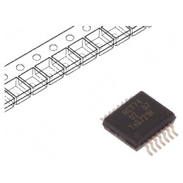 Flip-Flop Digital D CMOS TTL SMD SSOP14 HCT | Electronic-mag.ro | Componente Electronice