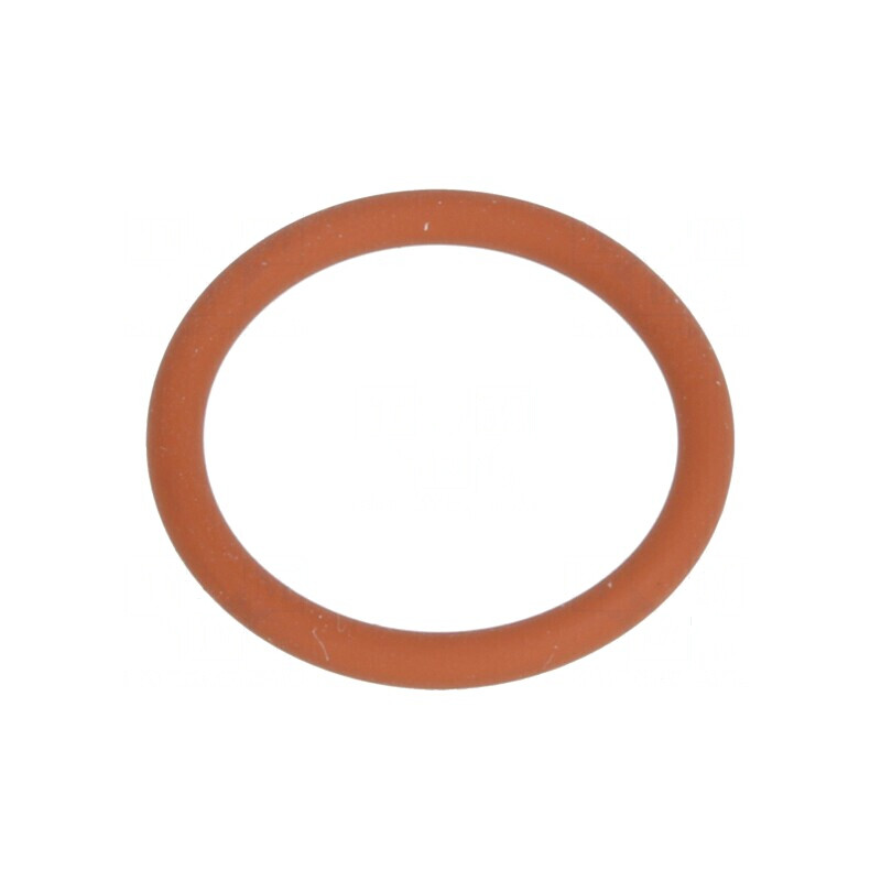 Garnitură O-ring VMQ 1,5mm 12mm PG9 roşie -60÷250°C | Electronic-mag.ro | Componente Electronice