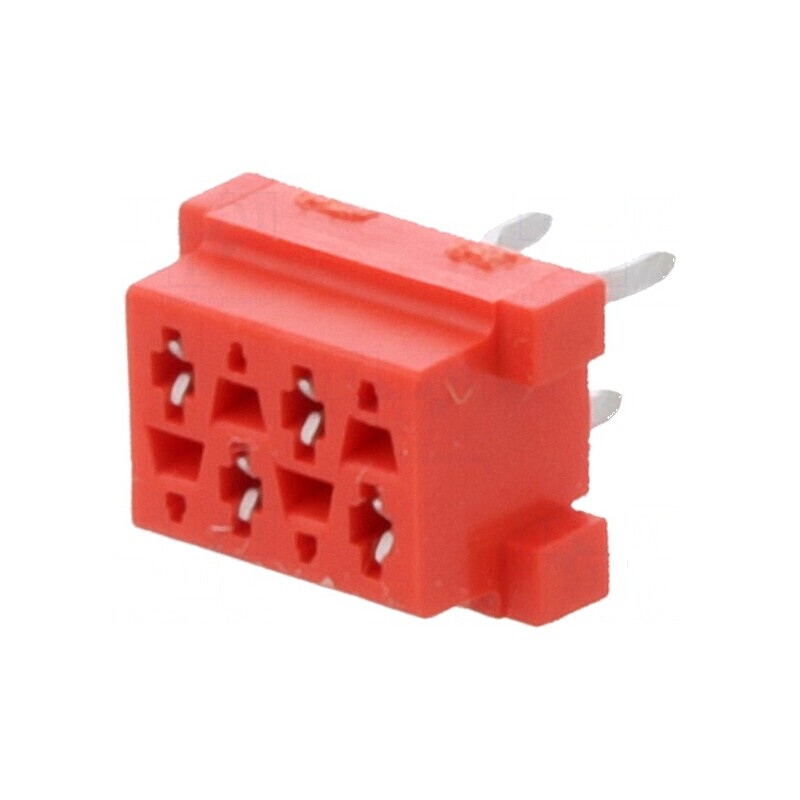 Micro-MaTch soclu mamă 4 pini THT pentru PCB 2x2 | Electronic-mag.ro | Componente Electronice