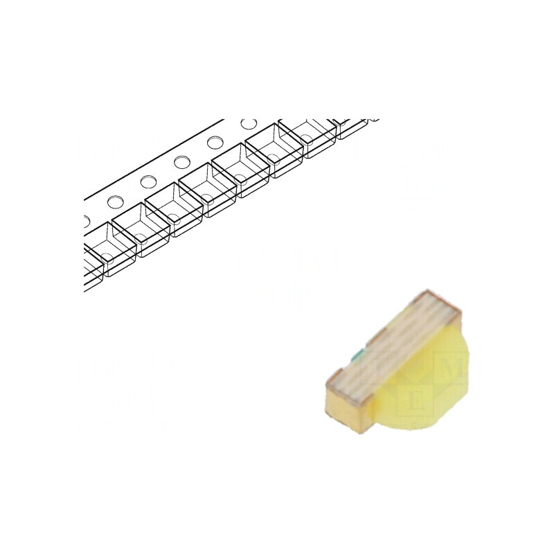 LED SMD 0603 Alb 18-35mcd 170° 5mA 2,55-3,15VDC 32mW | Electronic-mag.ro | Componente Electronice