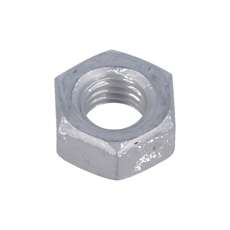 Piuliță hexagonală M10 din aluminiu 17mm BN 599 DIN 934 | Electronic-mag.ro | Componente Electronice