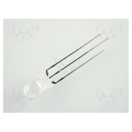 LED 5mm galben/verde 60° convex nr. term: 3 | Electronic-mag.ro | Componente Electronice