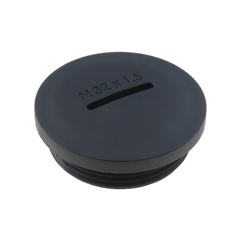 Capac de protecție M32 1,5 poliamidă neagră 13,3mm | Electronic-mag.ro | Componente Electronice