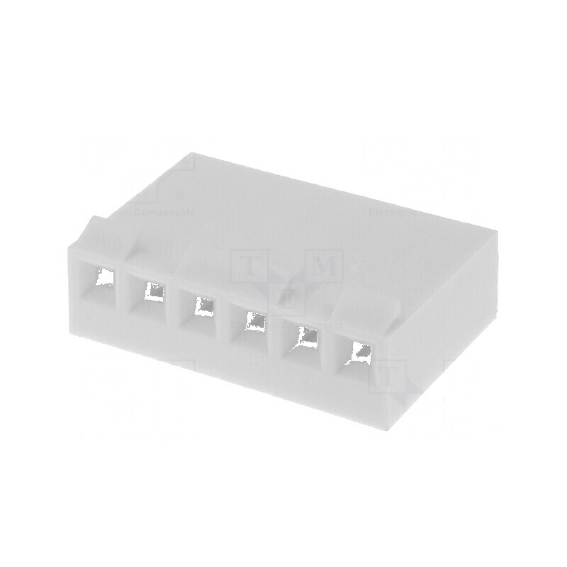 Conector cablu-placă mufă mamă KK 396 3,96mm 6 PIN | Electronic-mag.ro | Componente Electronice