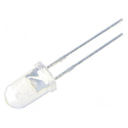 LED 5mm Alb Rece 10000mcd 15° Convex | Electronic-mag.ro | Componente Electronice