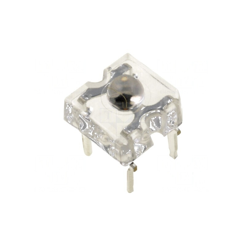 LED Super Flux galben 7,62x7,62mm 4000mcd 60° 20mA Ø3mm | Electronic-mag.ro | Componente Electronice
