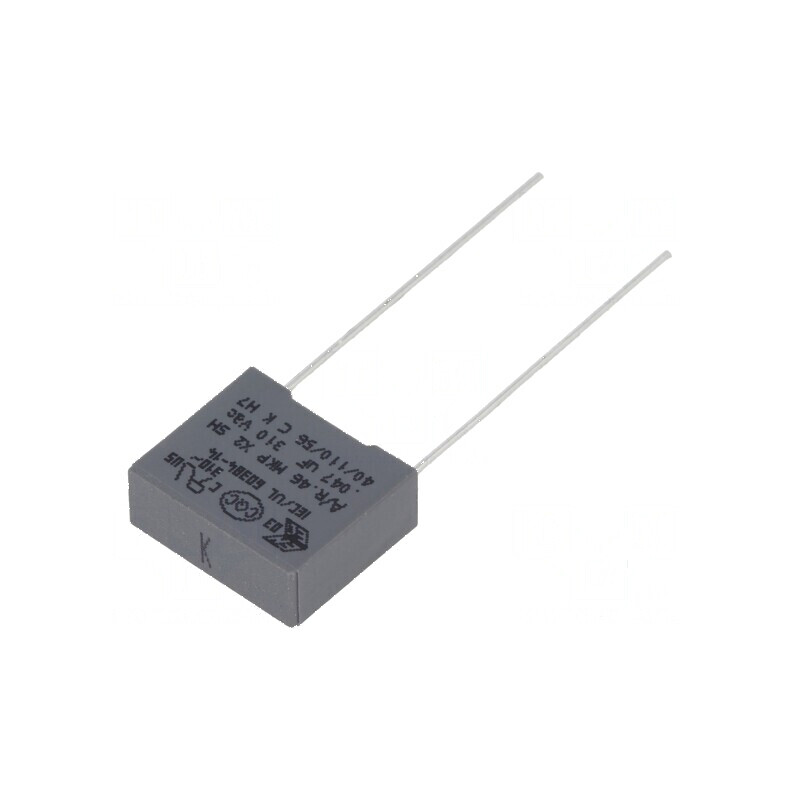 Condensator polipropilenă X2 R46 310V 47nF 13x5x11mm THT | Electronic-mag.ro | Componente Electronice Condensator polipropilenă X2 R46 310V 47nF 13x5x11mm THT | Electronic-mag.ro | Componente Electronice