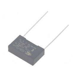 Condensator polipropilenă X2 R52 100nF 18x11x5mm ±10% | Electronic-mag.ro | Componente Electronice