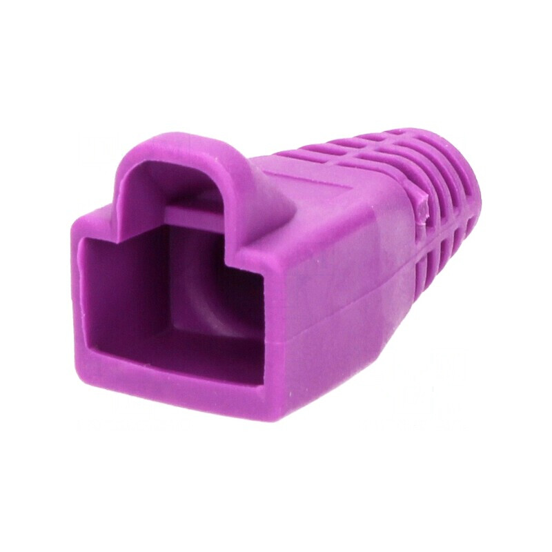Protecție mufă RJ45 6mm purpurie | Electronic-mag.ro | Componente Electronice