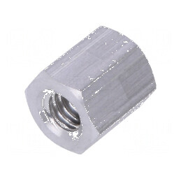 Piuliță distanțieră filetată 8mm M4 hexagonală | Electronic-mag.ro | Componente Electronice