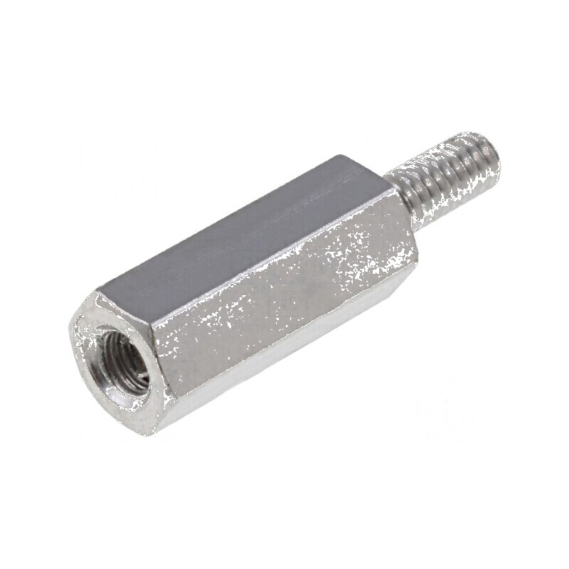 Piuliță distanțieră filetată 10mm M2 | Electronic-mag.ro | Componente Electronice