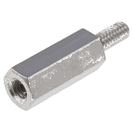 Piuliță distanțieră filetată 10mm M2 | Electronic-mag.ro | Componente Electronice