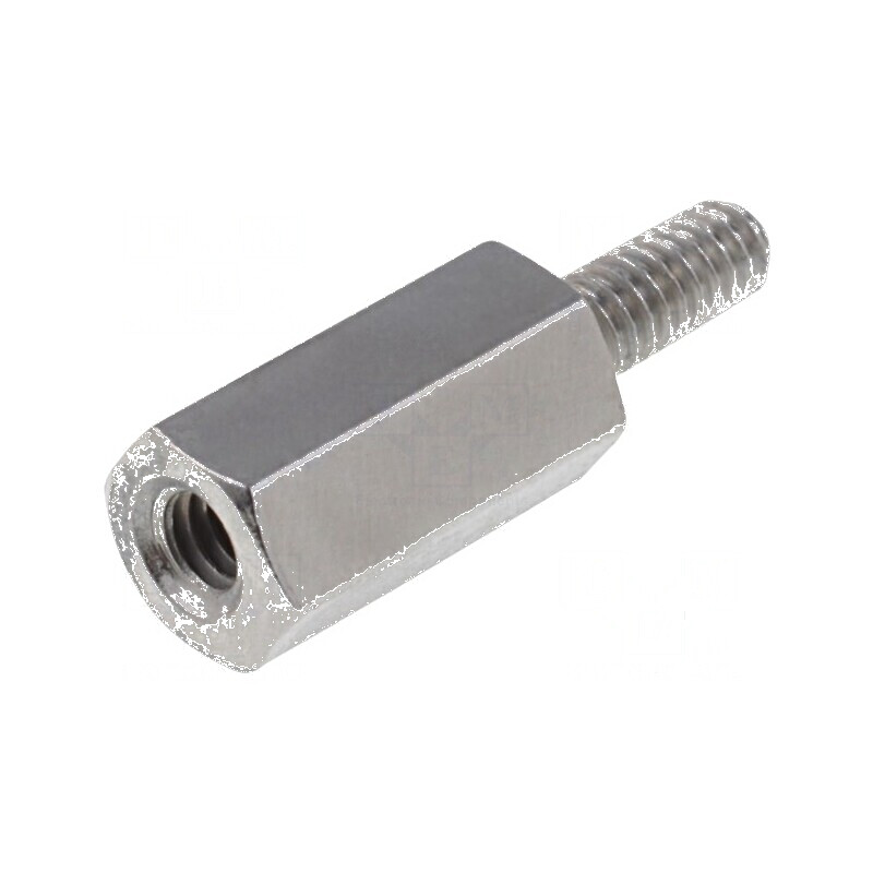 Piuliță distanțieră filetată 8mm M2 | Electronic-mag.ro | Componente Electronice