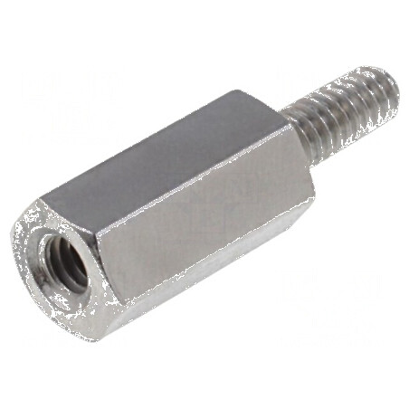Piuliță distanțieră filetată 8mm M2 | Electronic-mag.ro | Componente Electronice