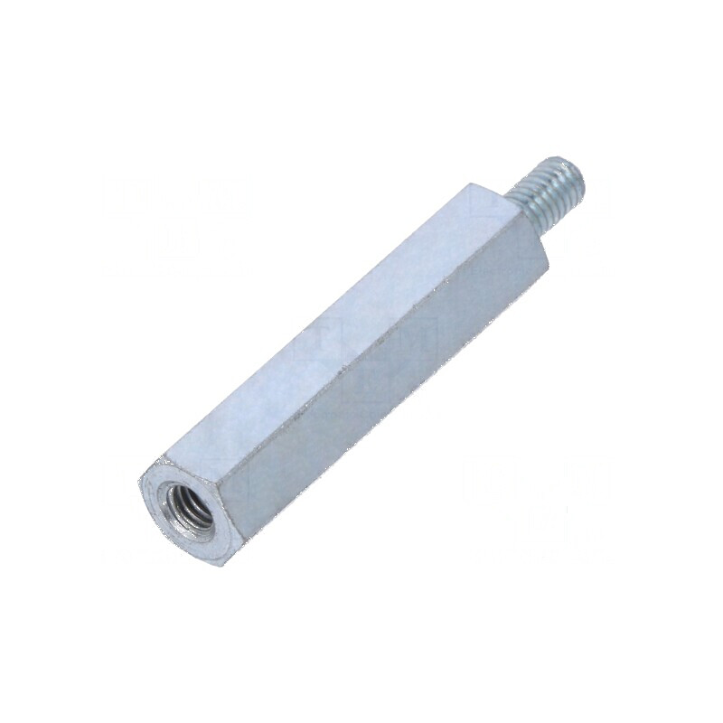 Piuliță distanțieră filetată M3 25mm | Electronic-mag.ro | Componente Electronice